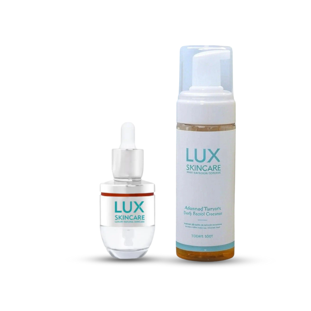 Glow & Go Essentials — Turmeric Cleanser + Vitamin C Serum